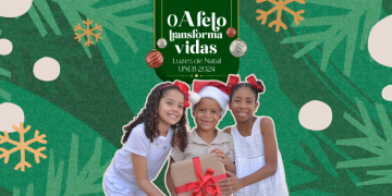 Luzes de Natal 2024: o afeto transforma vidas.